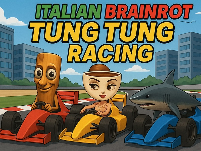 Spill Italiensk hjerneRoT Tung Tung Racing online
