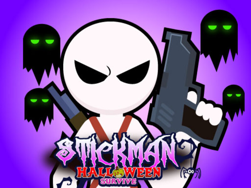 Spill Stickman Halloween overlever online