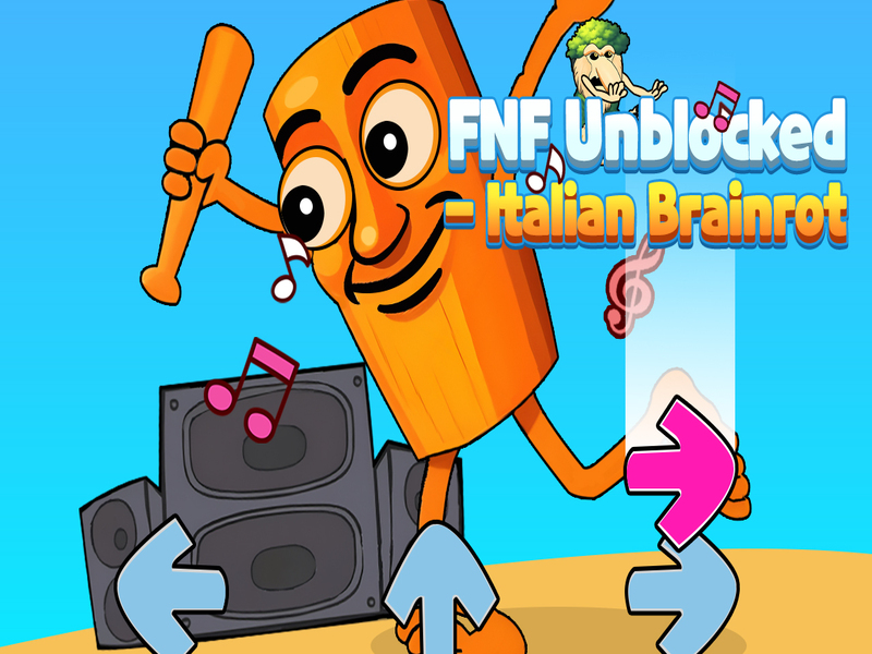 Spill FNF avblokkerte italiensk hjerneROT online