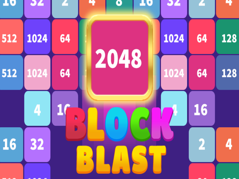 Spill Block Blast 2048 online