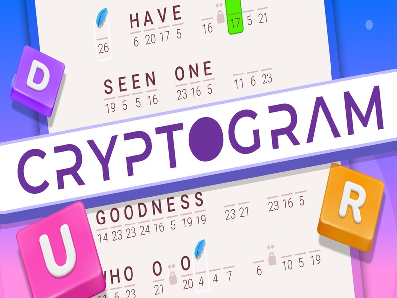 Spill Kryptogram: Word Brain Puzzle online