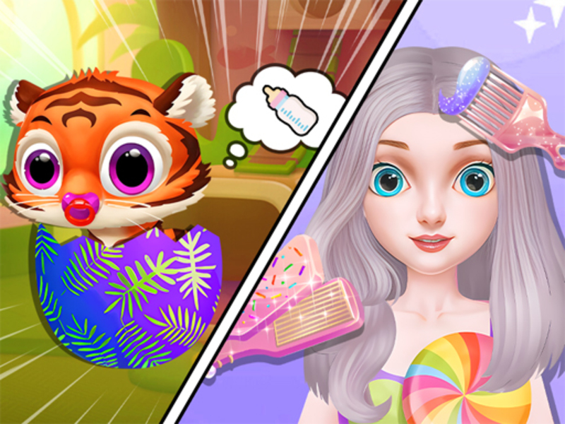 Spill Morsomme minispill for prinsesse online