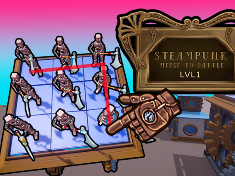 Spill Steampunk fusjoner til kamp online