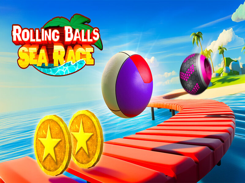 Spill Rolling Balls Sea Race online