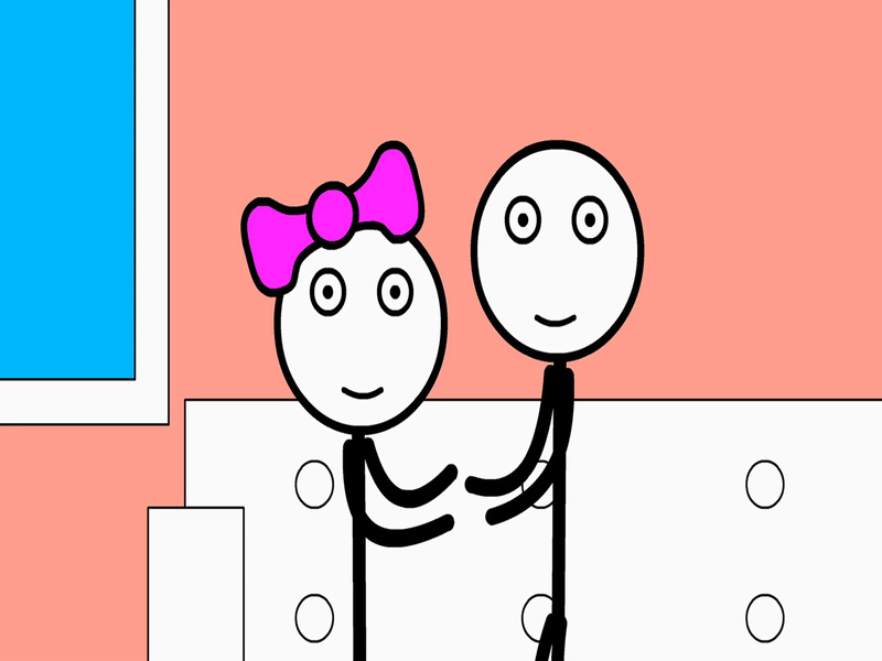 Spill Stickman fengsel og kjærlighet online