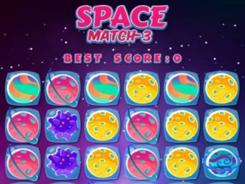 Spill Space Match3 online