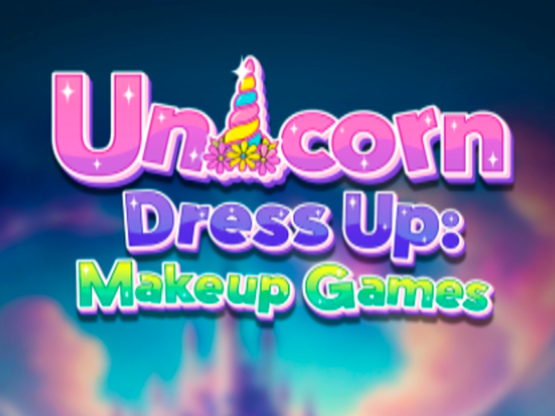 Spill Unicorn Dress Up: Makeup Games online