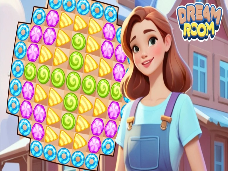 Spill Match-3: Dream Room online