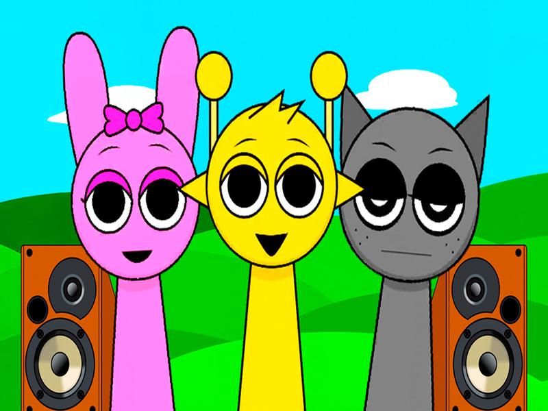 Spill Sprunki Monster Music Beats online