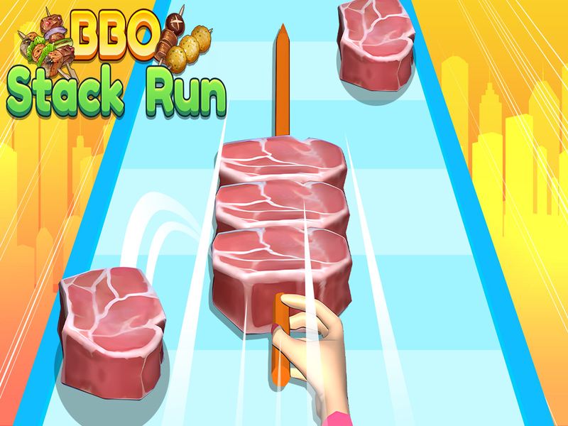 Spill BBQ Stack Run online