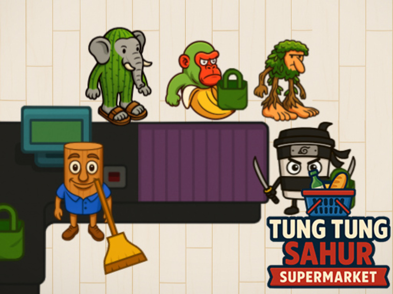 Spill Tung Tung Sahur supermarked online