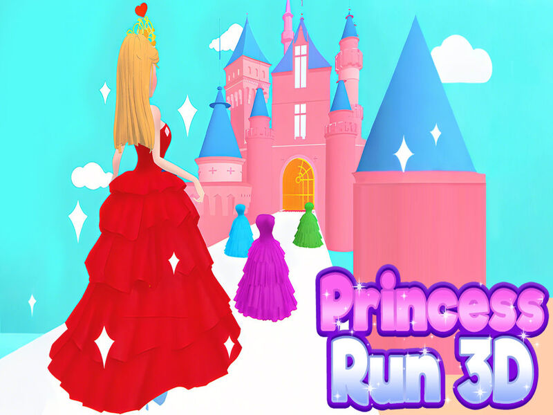 Spill Princess Run 3d online