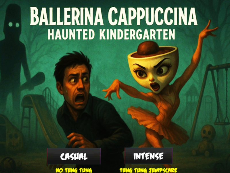Spill Ballerina Cappuccina hjemsøkte barnehage online