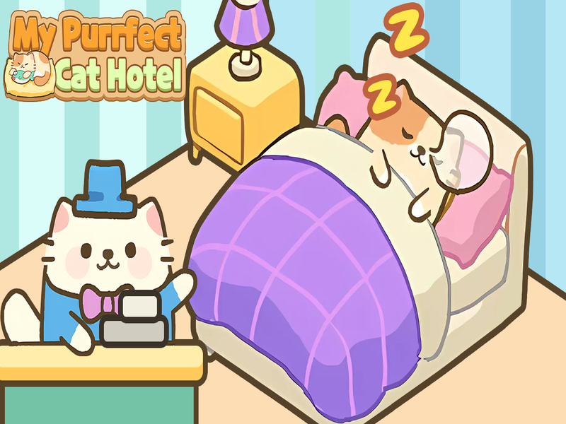Spill Mitt Purrfect Cat Hotel online