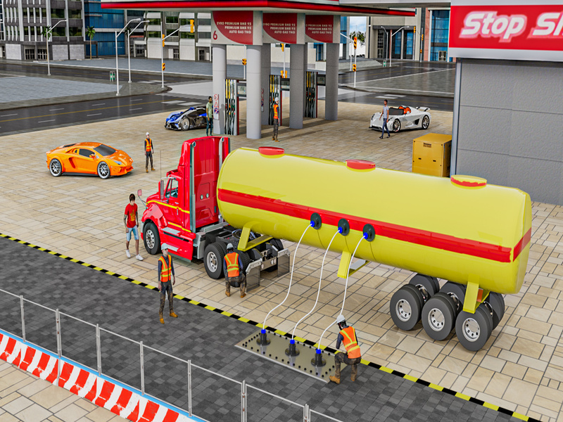 Spill Oljetankertransportbil online