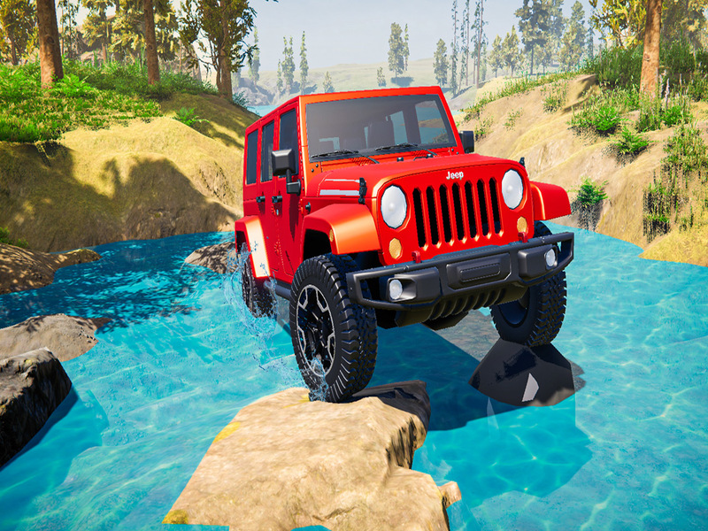 Spill Offroad Jeep Game Simulator online