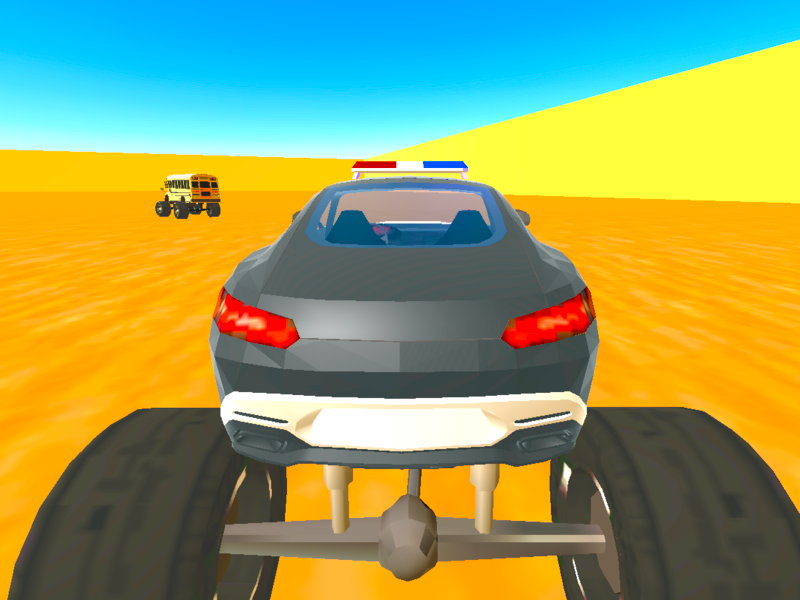Spill Politi vs bandits monster truck online