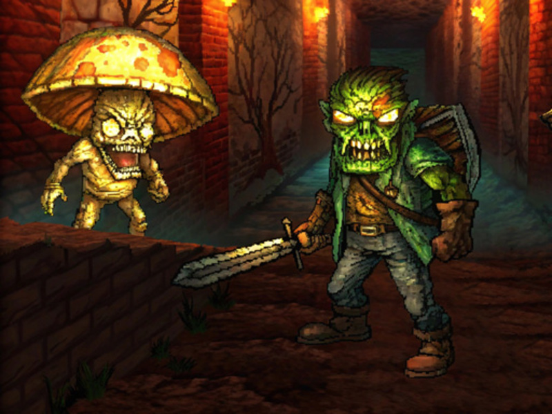 Spill Monster Slayer smelter sammen og overlever online