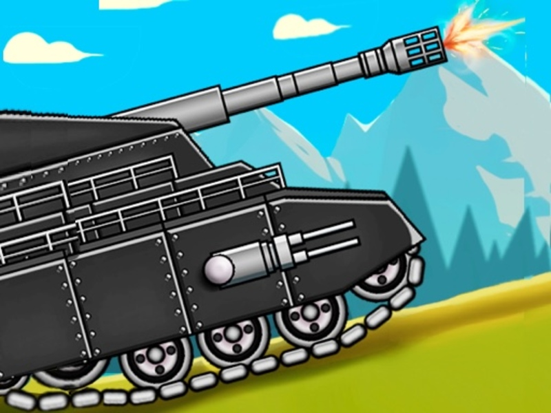 Spill Tank Fury: Boss Battle 2D online