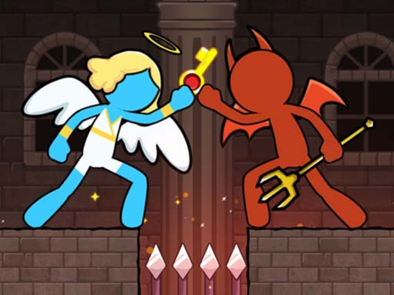 Spill Stickman-duo: unnslippe graven online
