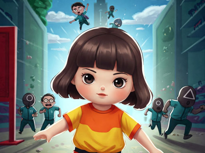 Spill Squidgame. io online