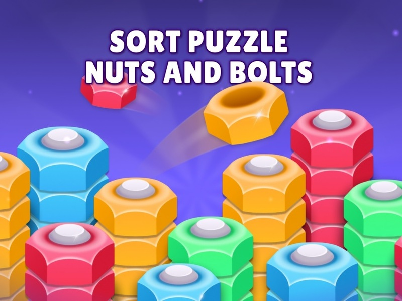 Spill Sorter puslespill og bolter online