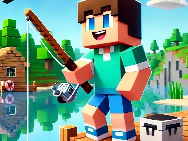 Spill Noob morsomt fiske online