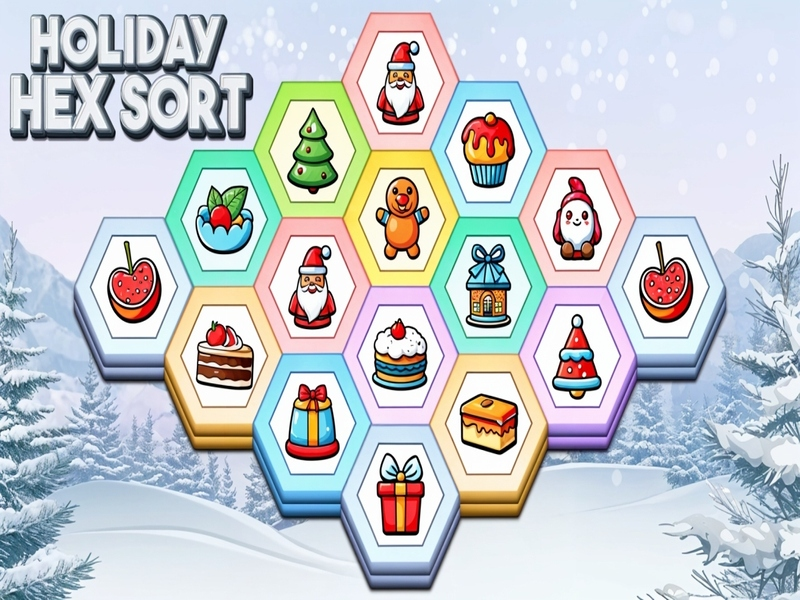 Spill Holiday Hex Sort online