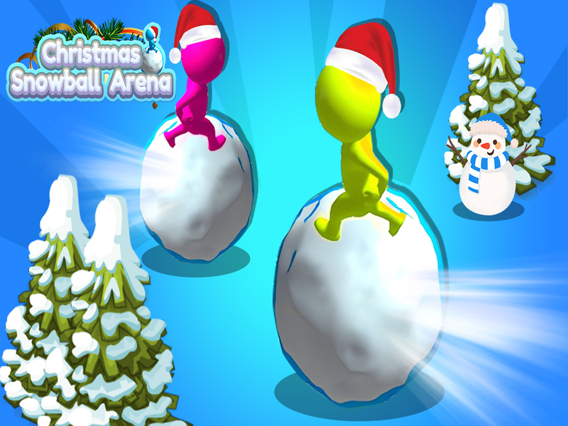 Spill Christmas Snowball Arena online