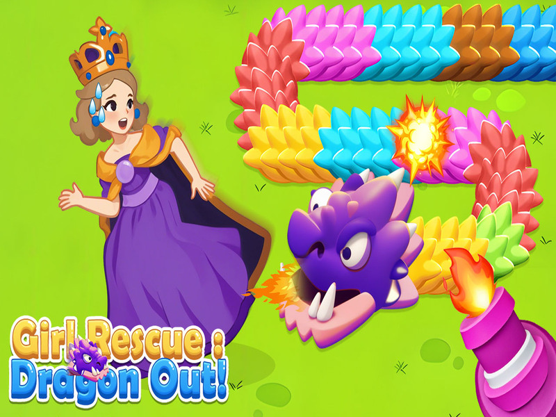 Spill Girl Rescue Dragon Out online